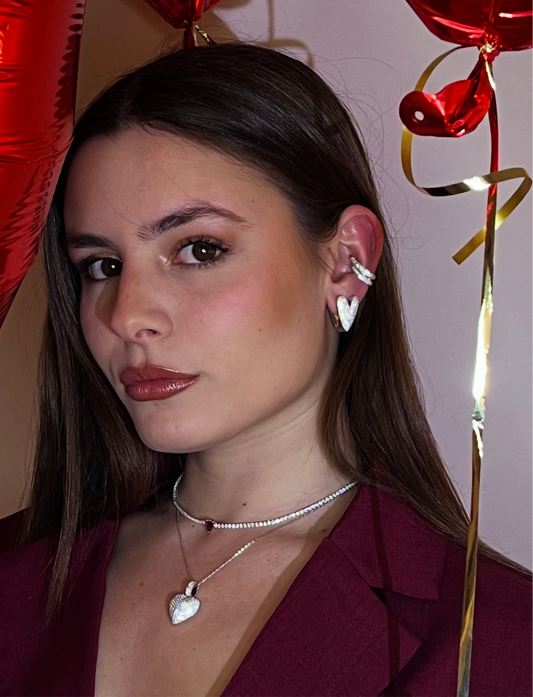 Orecchini cuore allungato - RO Young Dreams