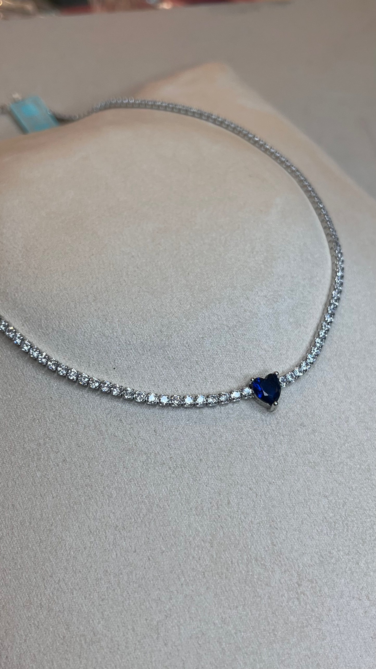 Collier cuore blu - RO Young Dreams