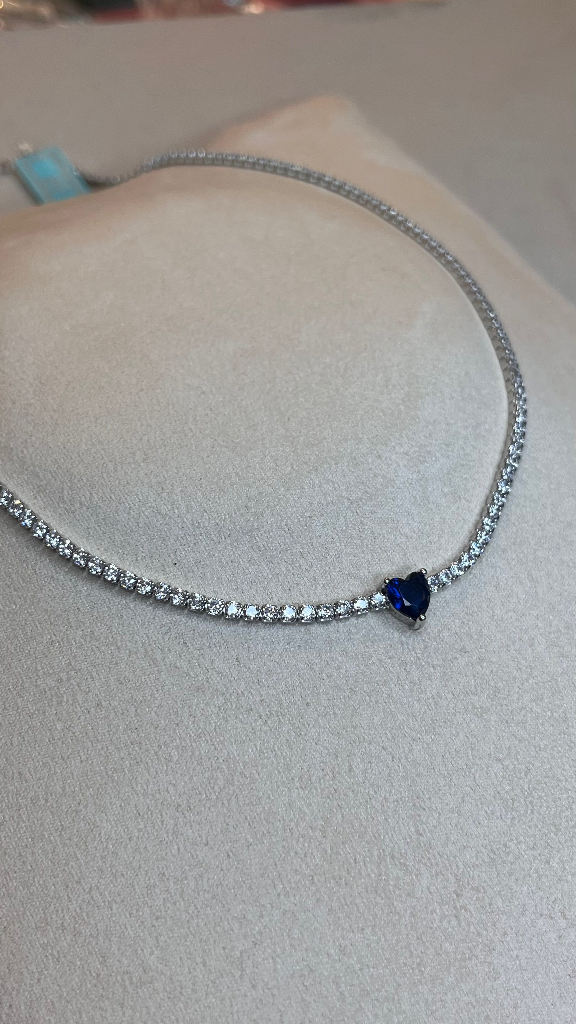 Collier cuore blu - RO Young Dreams