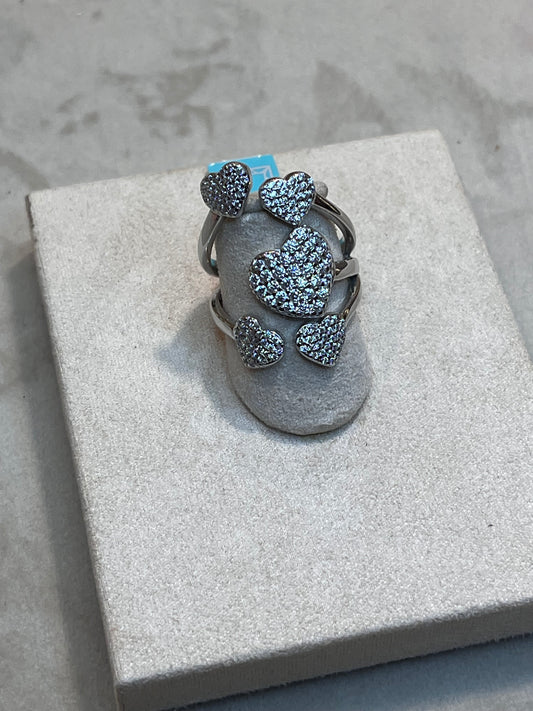 Anello cuori e stelle - RO Young Dreams